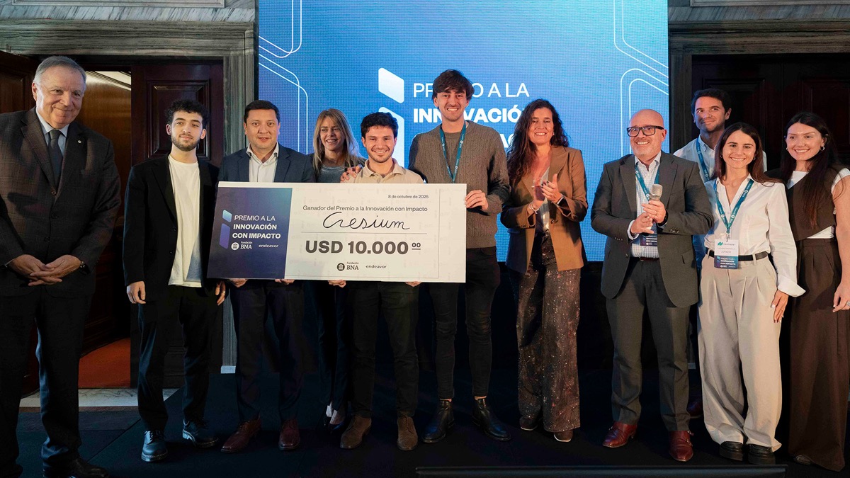 Cresium Wins Endeavor and Banco Nacion Innovation Award